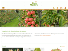 Tablet Screenshot of fruitmasters.com